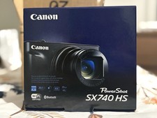 Canon PowerShot SX740 HS Digital Camera Black 40x Zoom 4K Video 20.3MP 2955C001