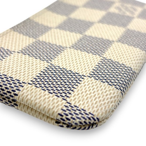 Louis Vuitton Damier Azur Pochette Cles Coin Purse and Keychain - Picture 17 of 23