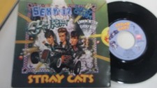 stray cats 45 rpm records pic slve gatefold 2 /45slucky charm lookin better ever