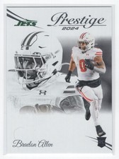 #365 2024 Panini Prestige - Braelon Allen RC New York Jets