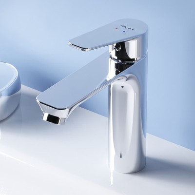 AM.PM Hit Waschtischarmatur Wasserhahn Bad Einhebelmischer Mischbatterie Chrom
