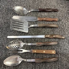 Lot 7 Vintage Cutco kitchen set 12, 13, 16, 17, 24, 28, 37, ladle, spatula, fork