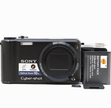 Sony Cyber-shot DSC-HX5 10.2MP Compact Digital Camera Black Tested Kit