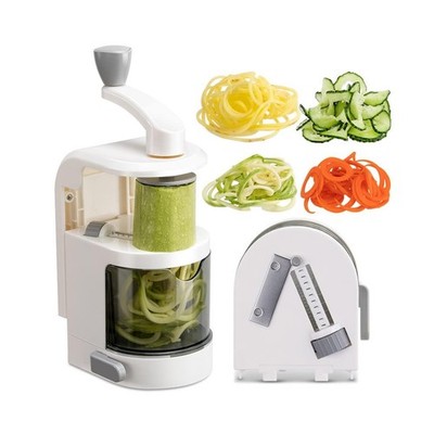 Badelite Vegetable Spiralizer 4-IN-1 Rotating Blade Veggie Spir... FAST USA SHIP
