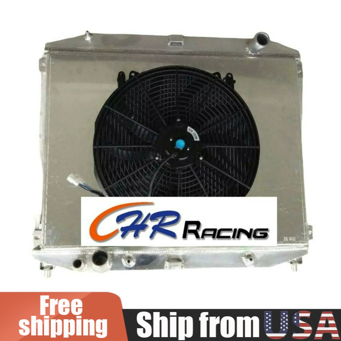 FOR Bentley Mulsanne S Rolls-Royce Silver Spirit 3ROW Radiator +Shroud Fan 86-92