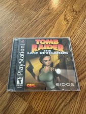 Tomb Raider: The Last Revelation (Sony PlayStation 1, 1999) -CIB