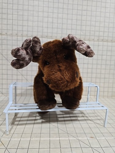 TY Beanie Buddy Chocolate Moose Plush 2002 Brown Stuffed Animal 12” - Picture 1 of 1