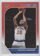 2019-20 Panini NBA Hoops Red /75 Mitchell Robinson #126