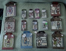 Santoro GORJUSS Rubber Stamp Lot of 8 Large 7 Mini Total  15 New/ Used