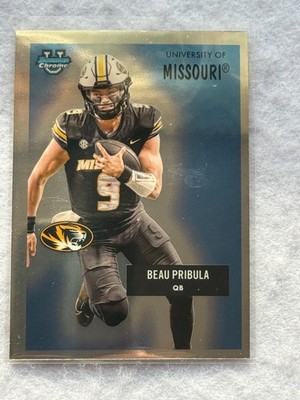 2025 Bowman U University Chrome Football Inserts & Parallels You Pick 15% off 4+