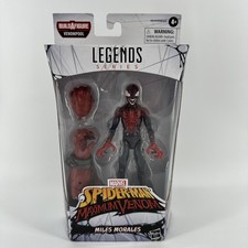 Brand New Marvel Legends Spider-Man 6  Maximum Venom Miles Morales Venompool BAF