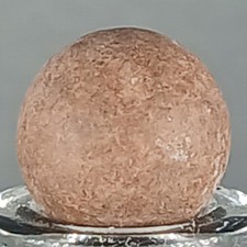 Vintage Peewee Clay Marble .38 Inches Near-Mint Condition Combined Shipping