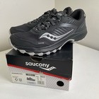 Saucony Men’s Size 10.5 Shoes New In Box Excursion Tr15 Black Gray Trail Running