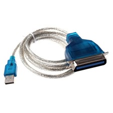 Universal USB To Parallel Port Adapters Cable Seamless Legacys Printer