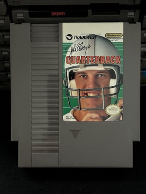John Elway s Quarterback Nintendo Entertainment System 1987 Tradewest (Tested)2