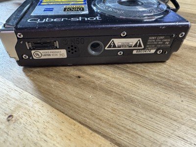 Sony Cyber-shot DSC-W90 8.1MP Digital Camera Works Black Battery