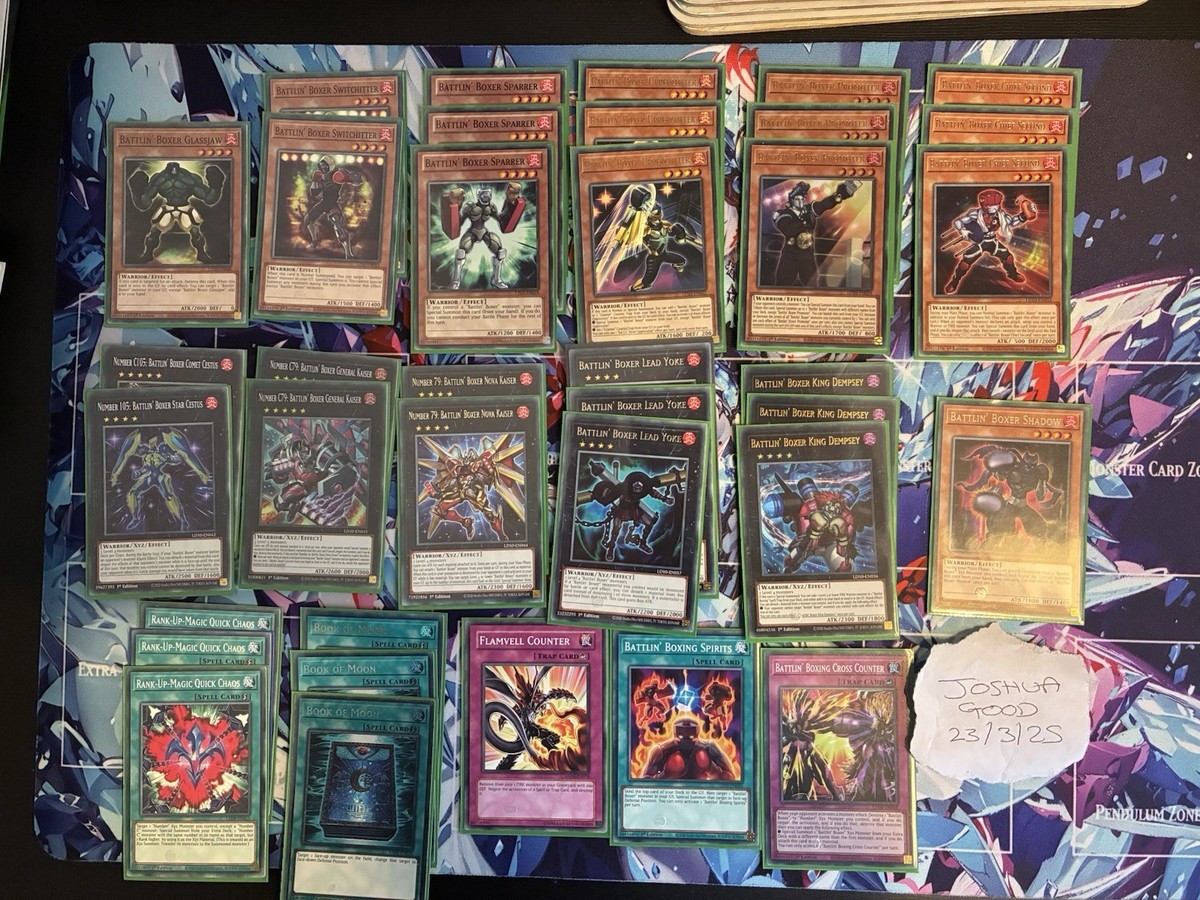 Yugioh Battlin Boxer Deck | eBay