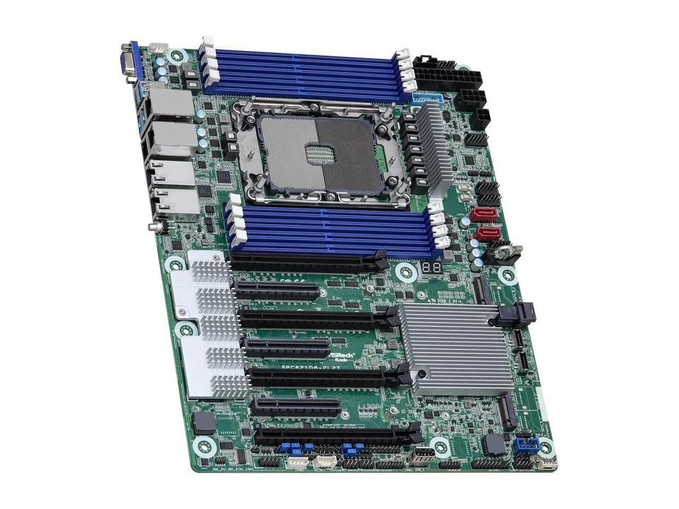 AsRock Rack SPC621D8-2L2T ATX Server Motherboard Single Socket P+ (LGA 4189) Int - Image 3 of 4