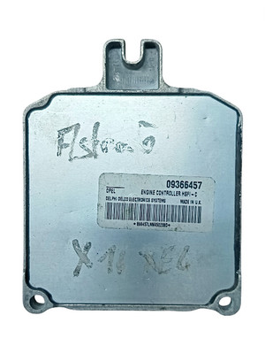 Opel Astra G 1.6 16V (X16XEL)  Motorsteuergerät 09366457 - Steuergerät ECU
