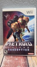 Metroid Prime 3: Corruption (Nintendo Wii, 2007) CIB 