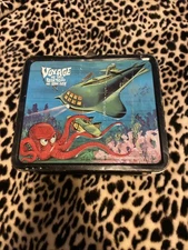 Voyage to the Bottom of the Sea Metal Lunch Box 1967 Aladdin Tin No Thermos