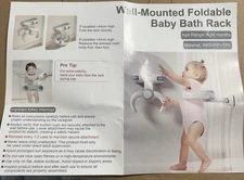 "Baby Bath Shower Standing Training New" X004OMPE5H- Support- Toddlers 6-36 Ms