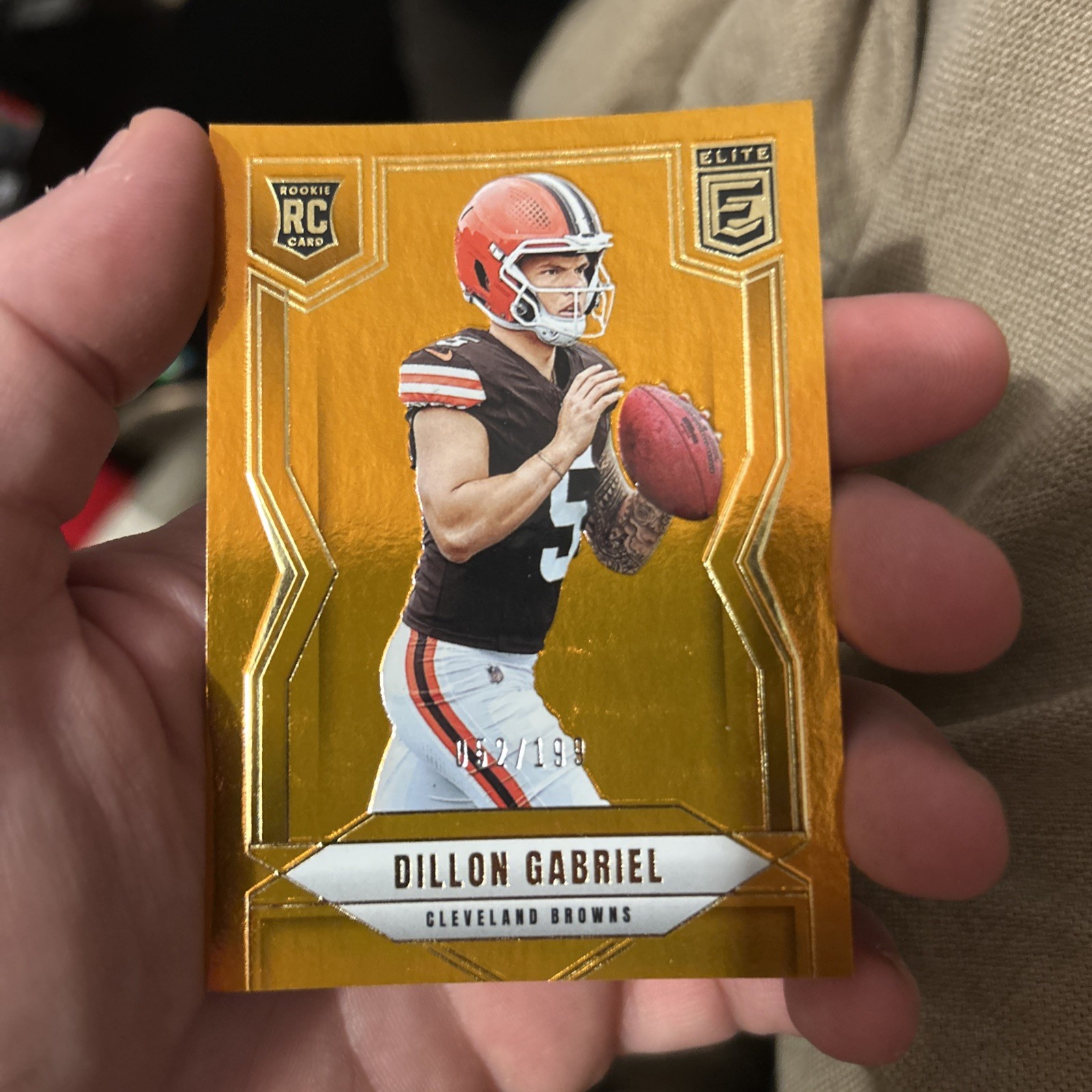 2025 Panini Donruss Elite - Rookies Dillon Gabriel #151 Orange /199 (RC)