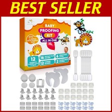 Childproofing Set: Magnetic Cabinet Locks  Corner Guards