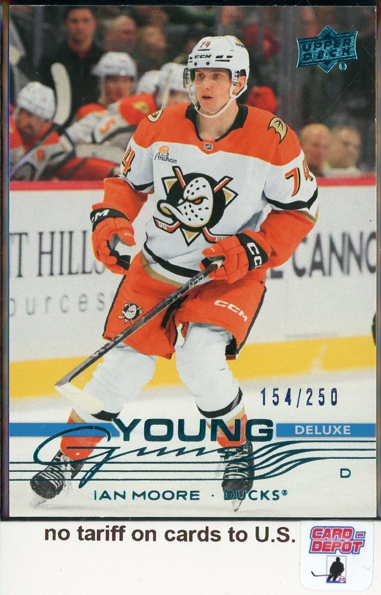 2025-26 Upper Deck Young Guns Deluxe #232 Ian Moore 154/250