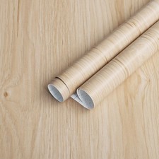 Wood Contact Paper Peel and Stick Wood Grain Wallpaper Oak Light Wood Contact...