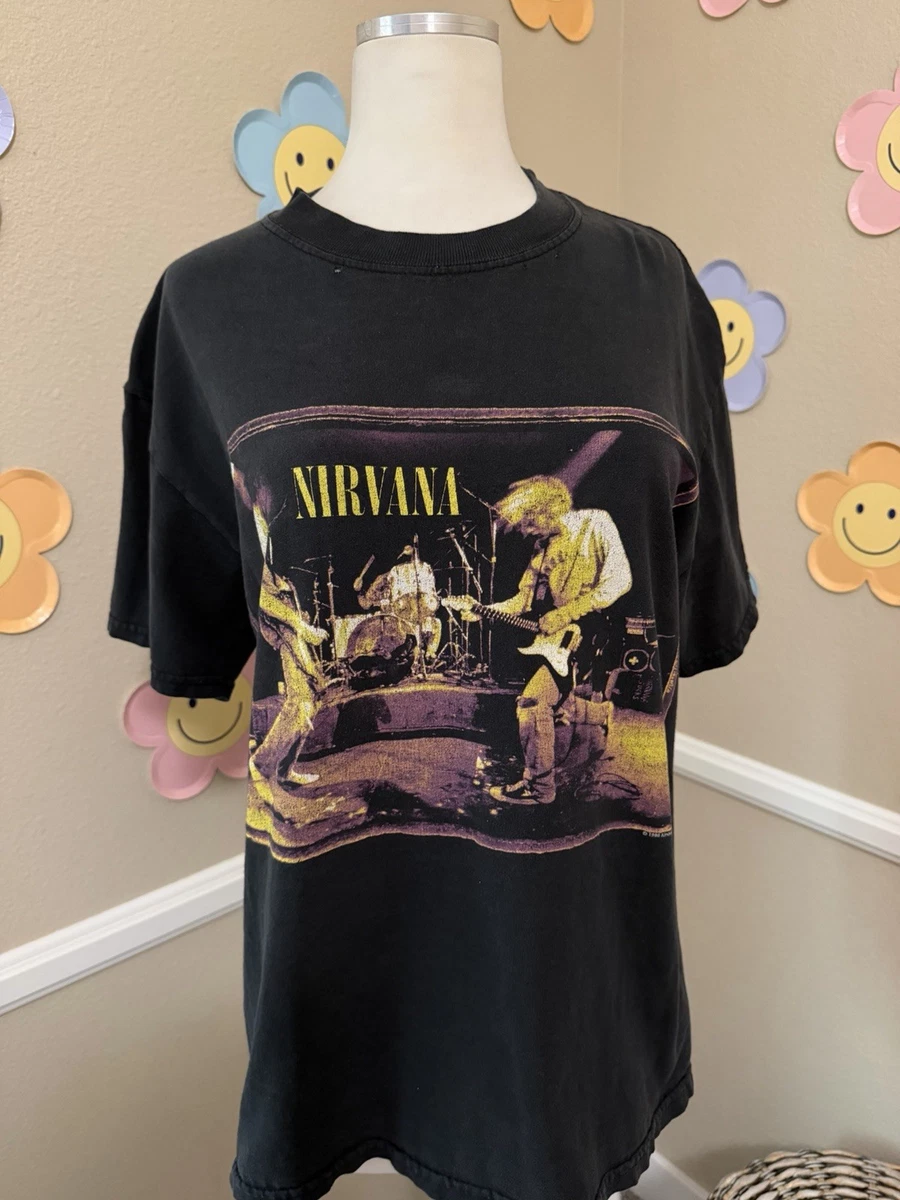 Nirvana Shirt In Men's Vintage T-Shirts for sale - eBay