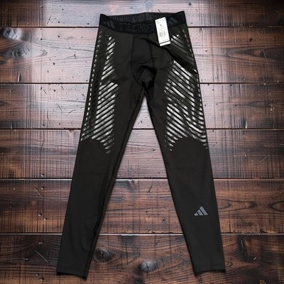 adidas Techfit Control x RHEON Men's Training Tights Black HS9812 NWT XL