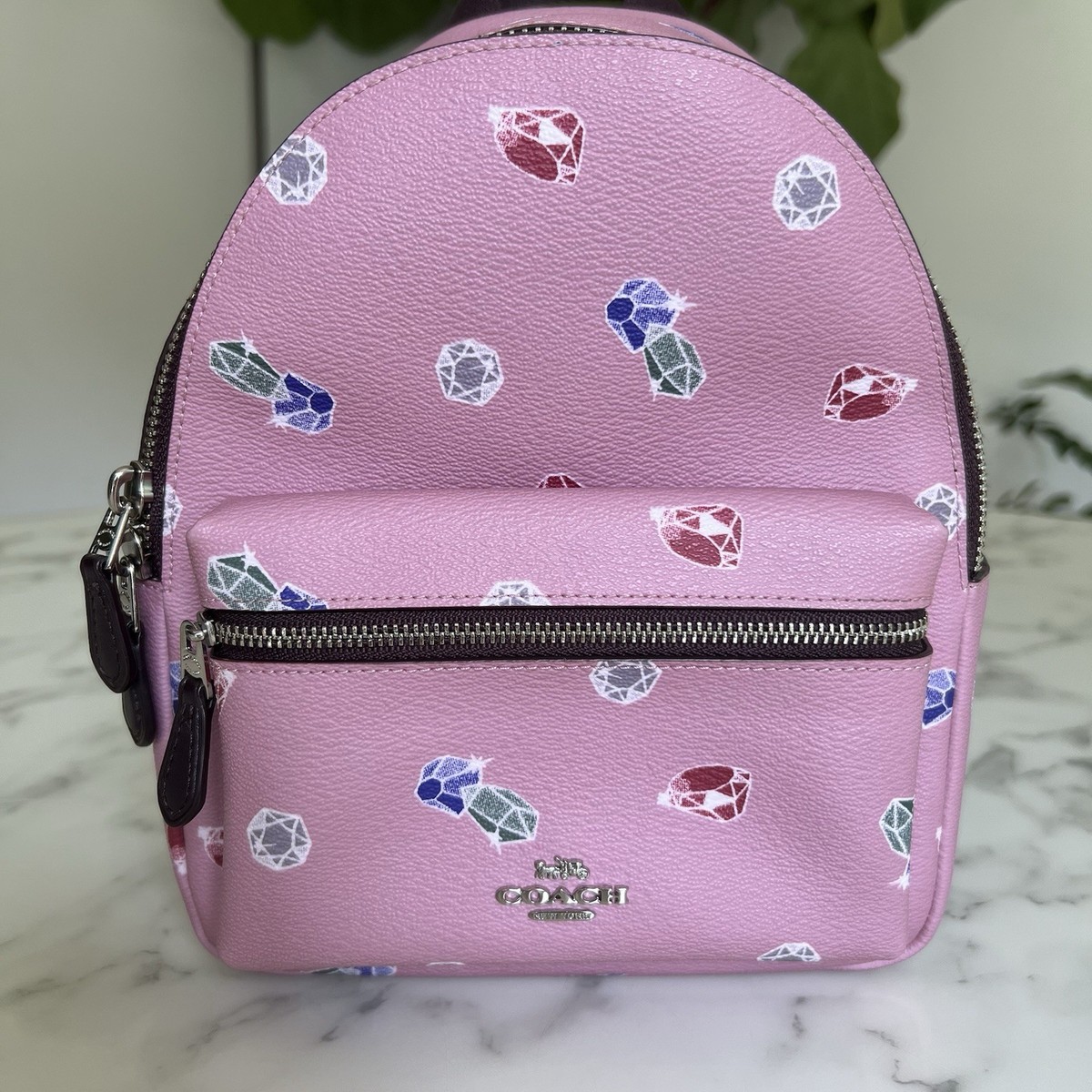 Disney x Coach Snow White Mini Backpack (No. D1981-F72817) Loungefly Disney Snow White and the Seven Dwarfs Snow White  main image 2