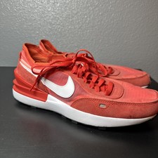 %Nike Men\'s Waffle One Size 11.5 Crimson Habanero White DD8014-601 A 15 Nike Waffle One Crimson White DD8014-601 | SneakerNews.com main image 2