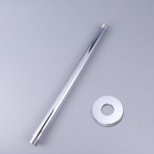 300mm Round Shower Arm With Flange Ceiling Mounted Brass For Shower Head