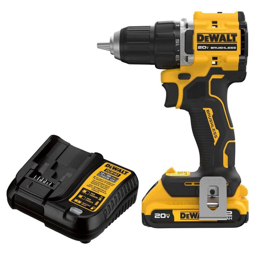 DEWALT Atomic 20V Lithium-Ion 1/2 in. Cordless Drill/Driver 