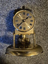 Vintage Koma Quartz Anniversary Clock stamped K Mauch Germany Roman number face