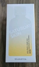Saturday Skin Yuzu Vitamin c Bright Toner 4.22 Fl Oz Brand New In Box