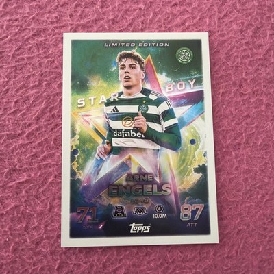 Topps Match Attax CL 2025-26 No. LE 12 Arne Engels Star Boy Limited Edition