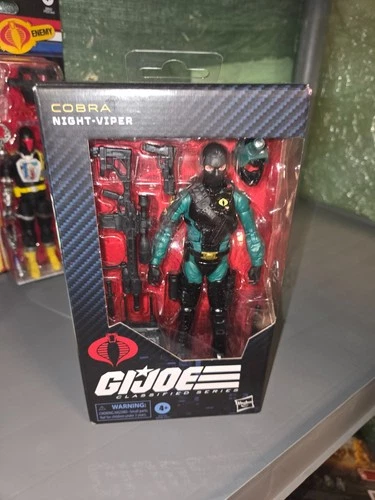 GI Joe Classified Series Night Viper #187 New Sealed!!!