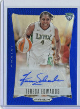 Teresa Edwards HOF 2024 WNBA Panini Prizm 32/75 Certified Autograph Auto TB-TE