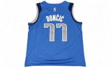 Nike Dallas Mavericks Luka Doncic 77 Blue Men  s Jersey Size 52 NBA Licensed