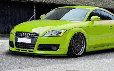 Front Bumper spoiler / skirt / valance ForAudi TT 8J Coupe + Roadster 2006-2011