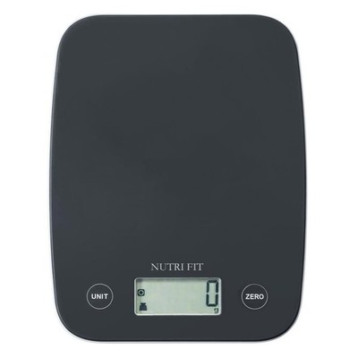 NUTRI FIT Digital Food Scale, 11lb Kitchen Scale Medium to Large, Ink Black 