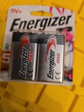 BRAND NEW SEALED ENERGIZER MAX 4 PACK 9 VOLT BATTERIES EXP. 2030 FREE SHIP 9V4