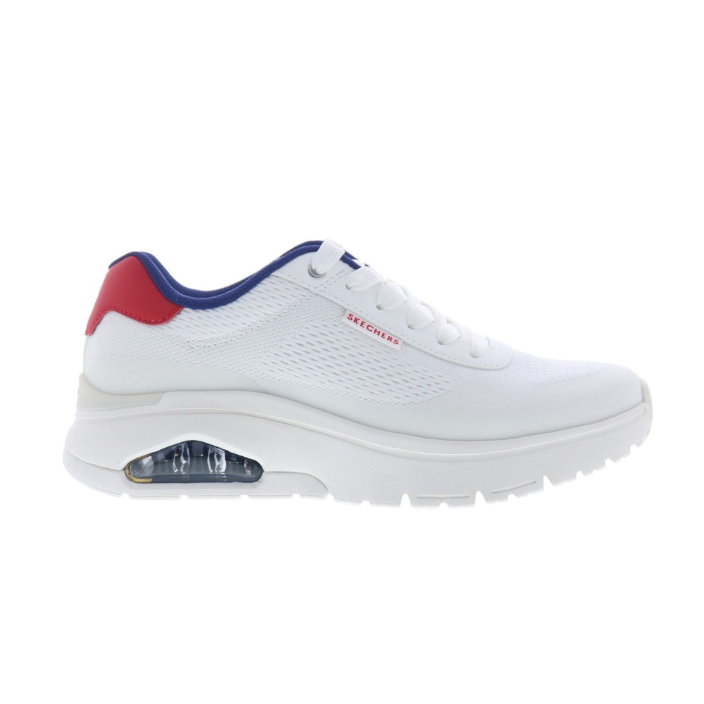 Skechers Slip-ins: UNO Flex - EZ Air Slip-ins Mens White Sneakers Shoes