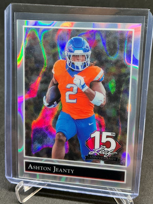 2025 Leaf 15th NSCC National 1992 ASHTON JEANTY SILVER LAVA RC #13/15