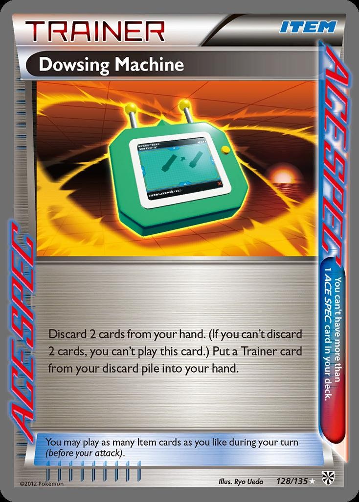 Pokemon Dowsing Machine (128/147) Plasma Storm MP HOLO