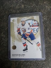 2020-21 Upper Deck SP Rookie Authentics Gold 351/999 Kieffer Bellows RC Card#128. rookie card picture