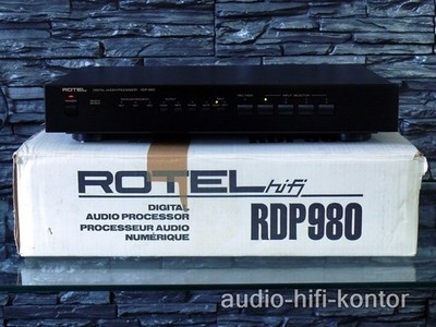 Rotel D/A Wandler ** RDP 980 **  mit 6 Eingängen Optisch wie Koaxial